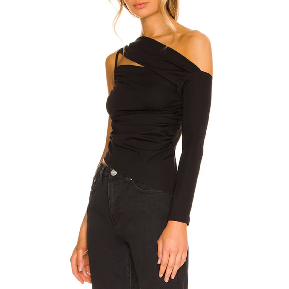 Revolve Superdown Pixie Asymmetrical Top, Nwot Si… - image 3